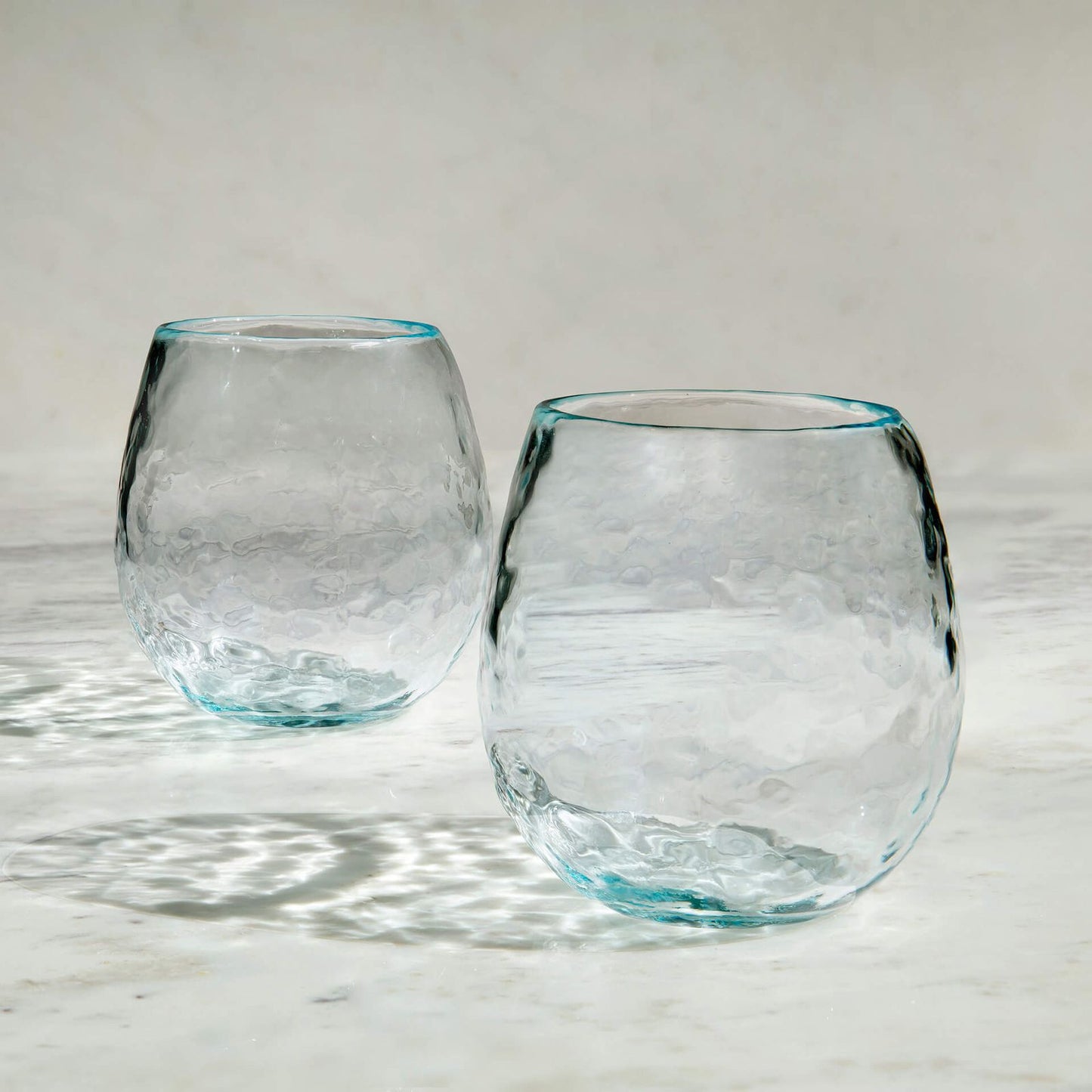 Light Blue Tumbler- Set Of 2