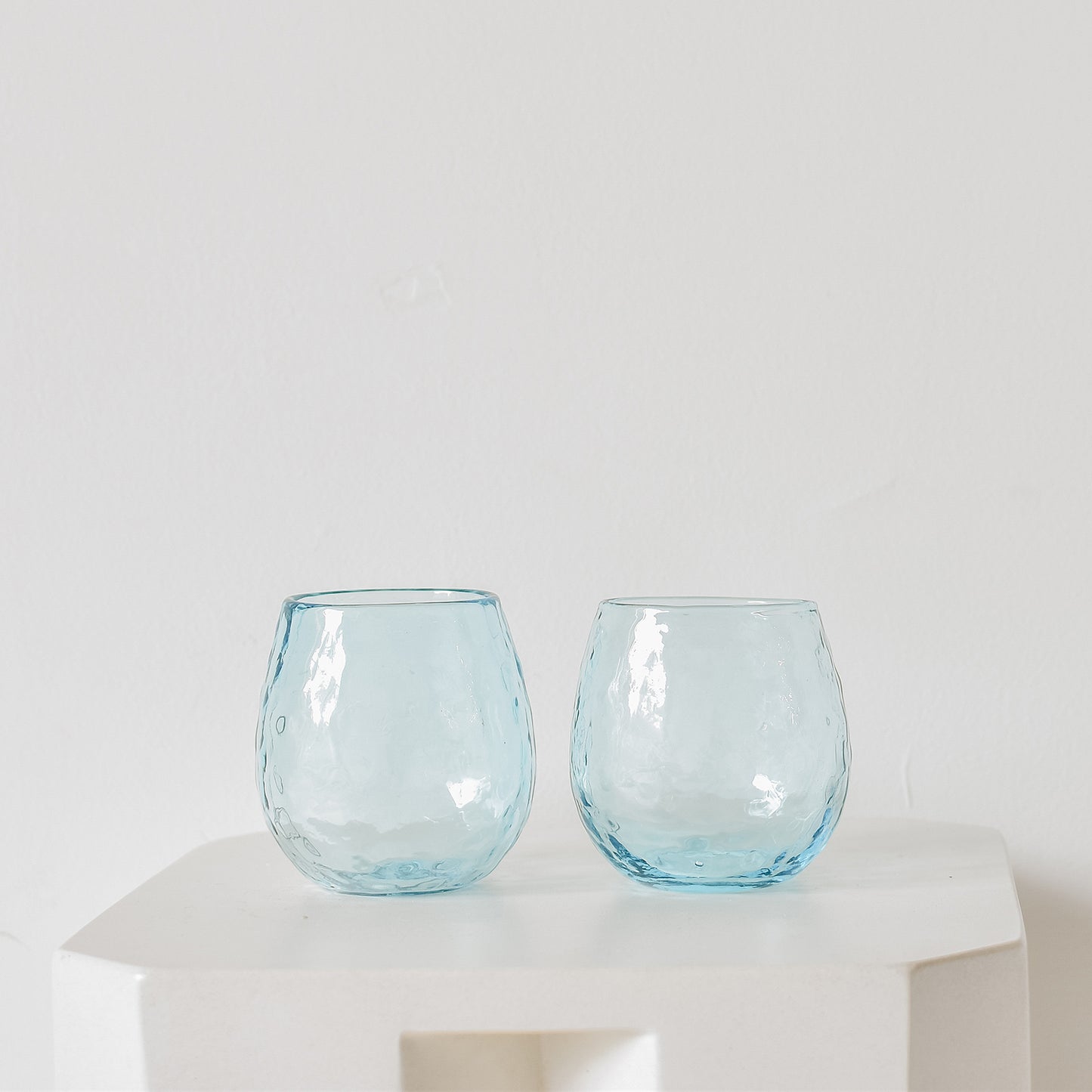 Light Blue Tumbler- Set Of 2